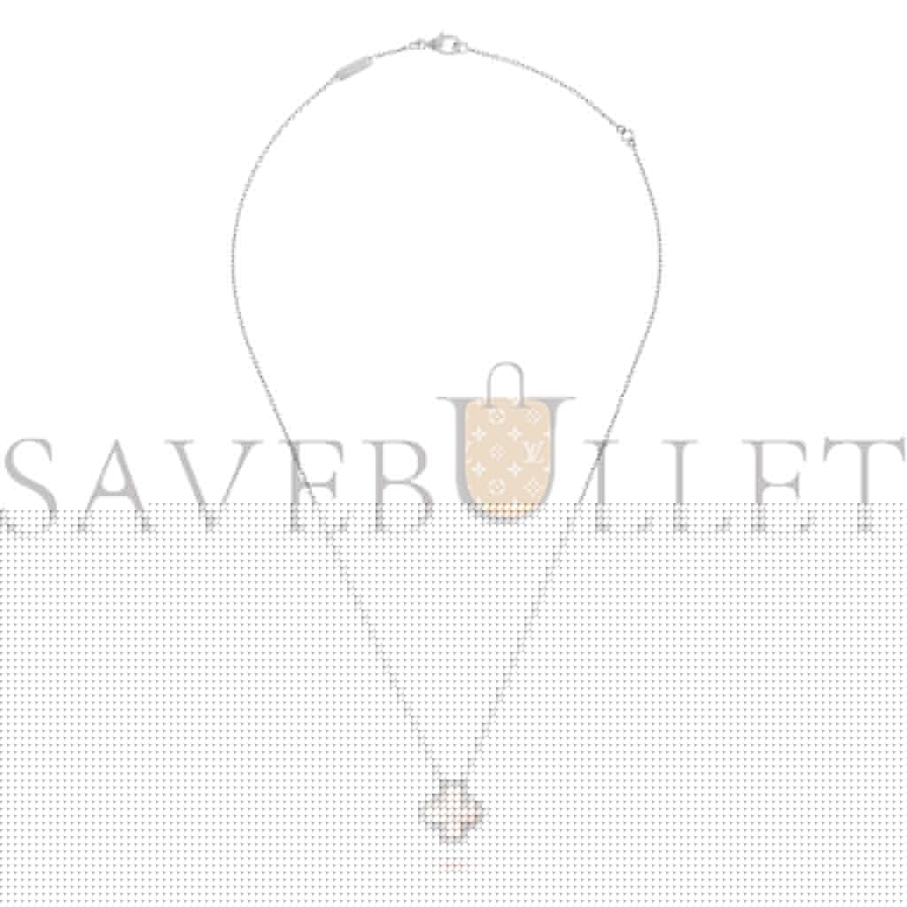 V*N CL*F arpels vintage alhambra pendant - white gold, mother-of-pearl vcarf48700